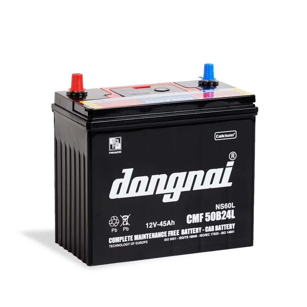 Ắc quy Đồng Nai CMF 50B24L (12v-45ah)